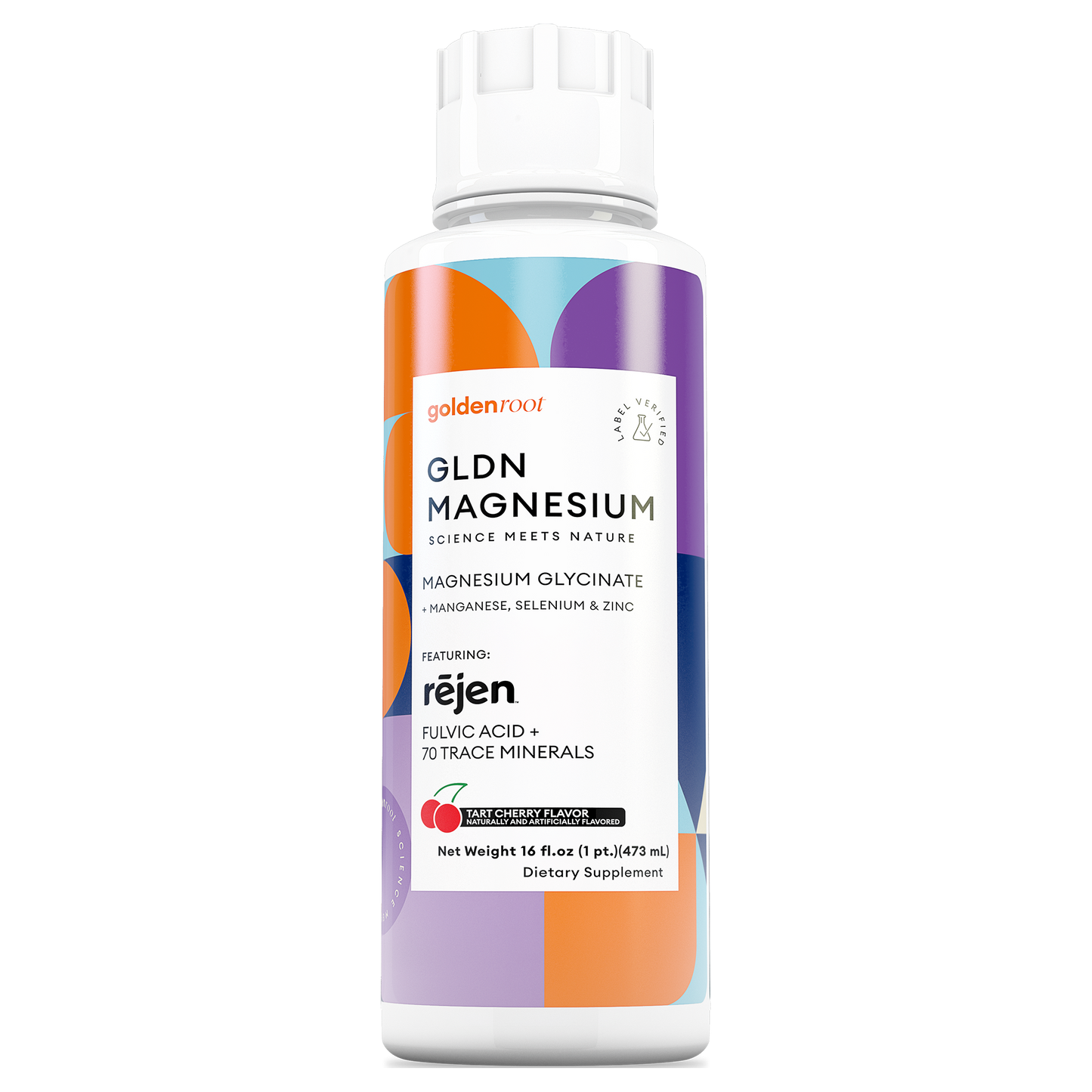 GLDN Magnesium - Cortisol and Sleep Support with Rejen Fulvic Acid