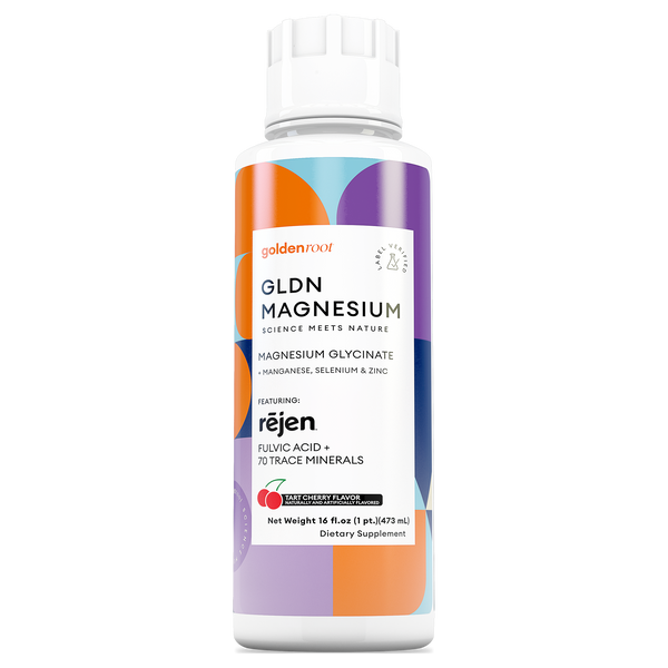 GLDN Magnesium Glycinate Liquid Supplement for Sleep and Mood