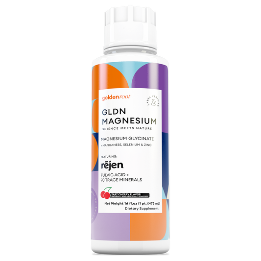 GLDN Magnesium Glycinate Liquid Supplement for Sleep and Mood